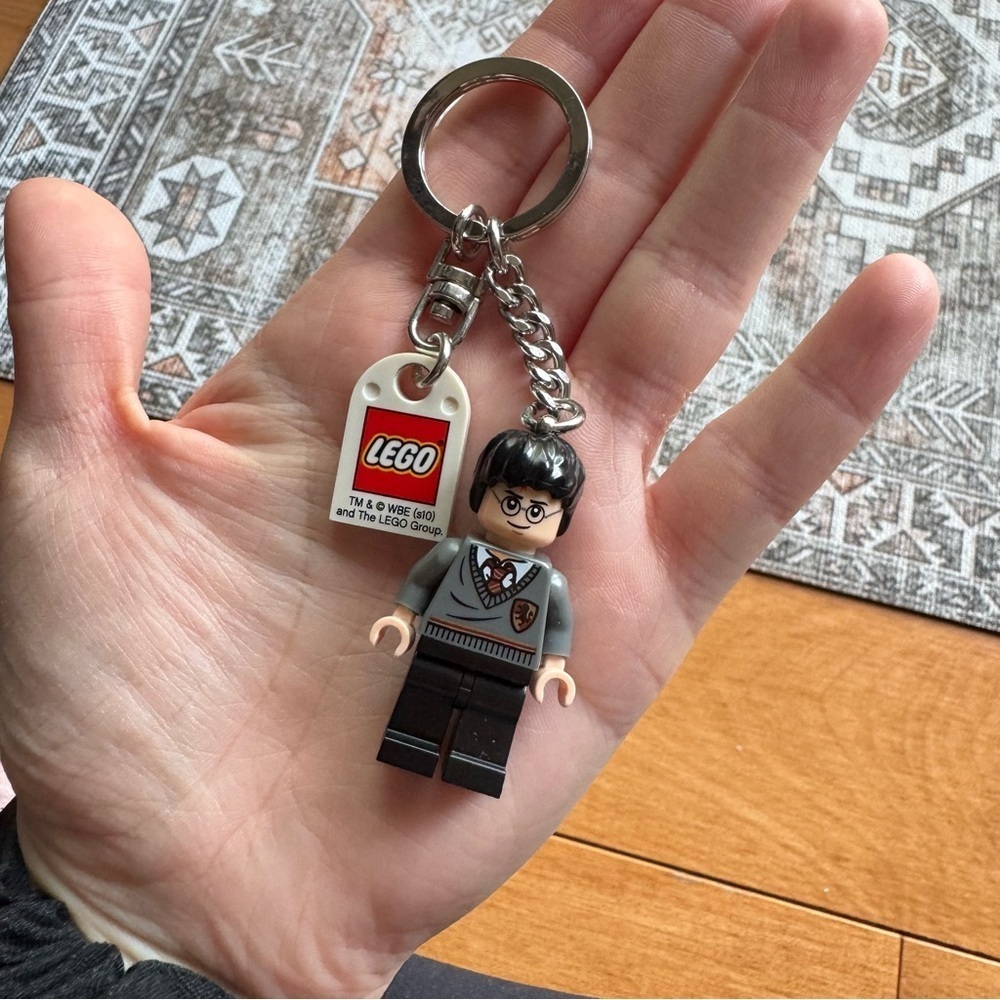 LEGO Harry Potter Minifigure Keychain with Red Tag